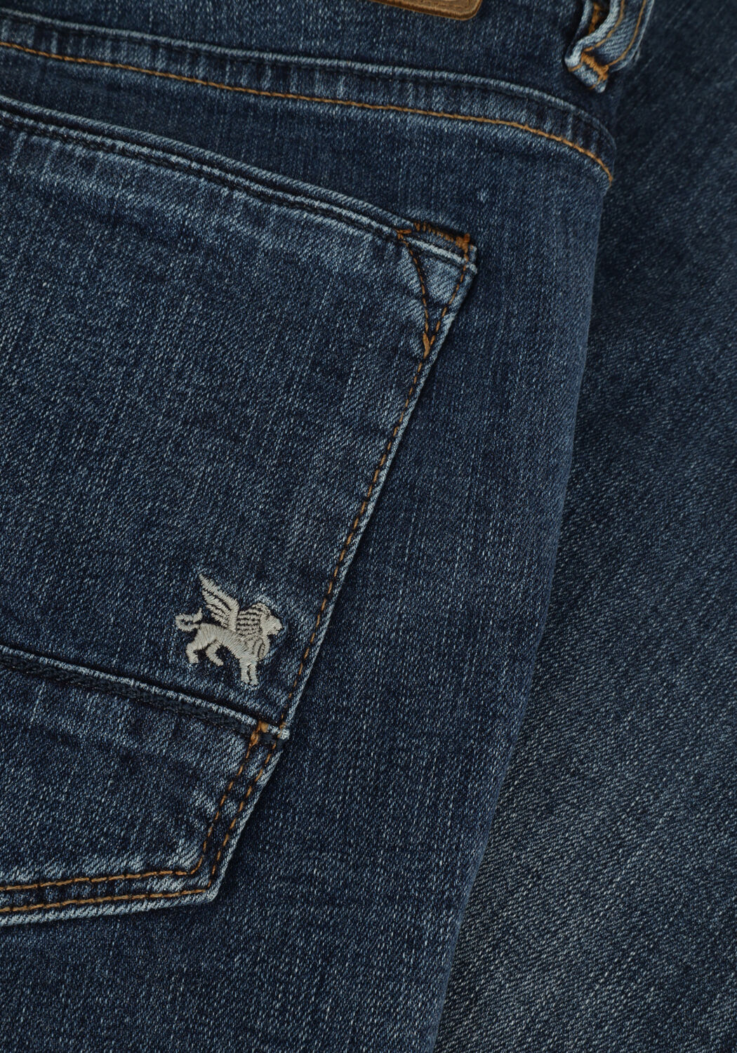 Blaue VANGUARD Slim fit jeans V7 RIDER TRUE BLUE OCEAN - large