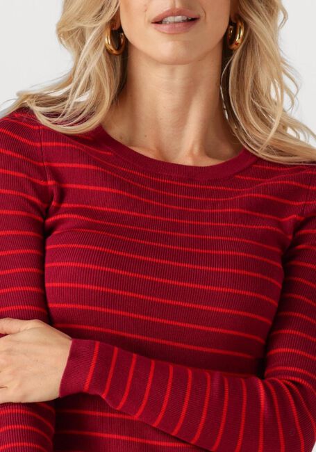 Bordeaux YDENCE Top KNITTED TOP DEVINA - large