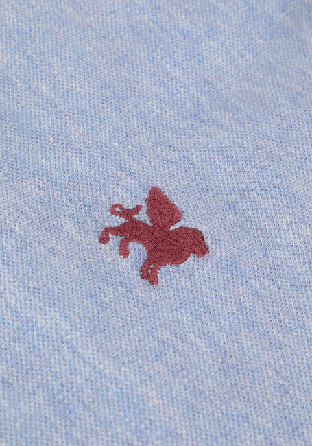 Hellblau VANGUARD Polo-Shirt SHORT SLEEVE POLO PIQUE STRETCH PEACHED - large