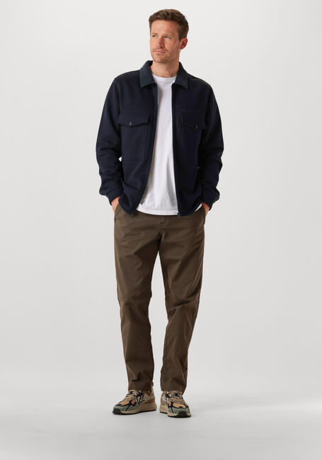 Dunkelblau BUTCHER OF BLUE Overshirt PERRY ZIP OVERSHIRT - large