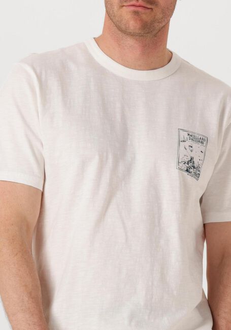 Weiße BUTCHER OF BLUE T-shirt FRESCO DAZZURO TEE - large