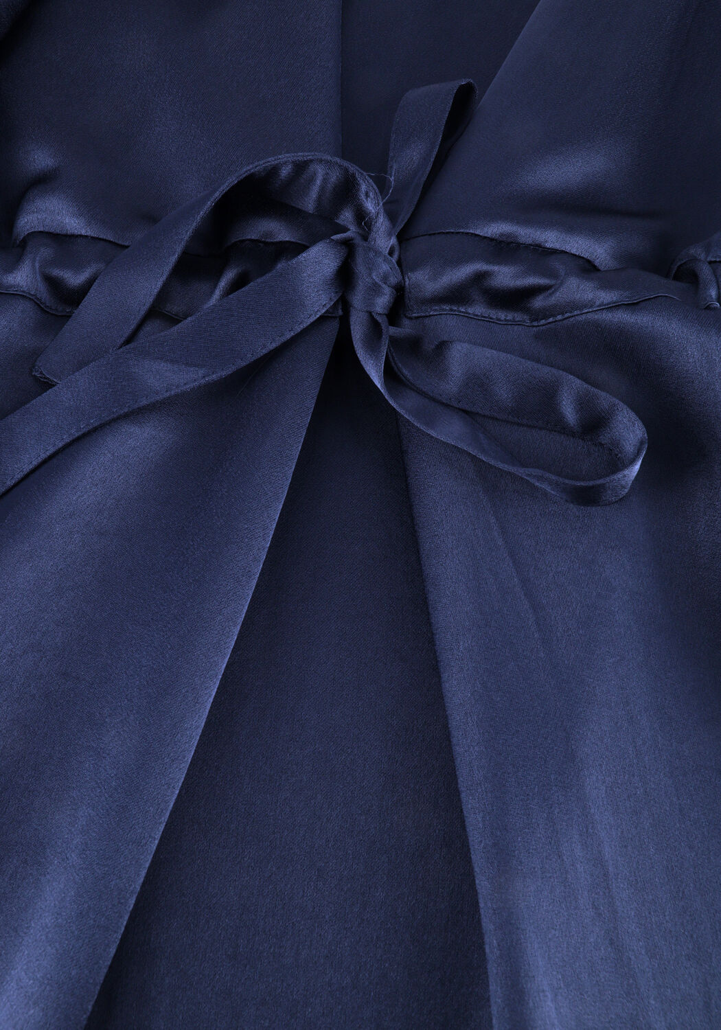 Dunkelblau SUMMUM Midikleid DRESS HEAVY SILKY TOUCH - large