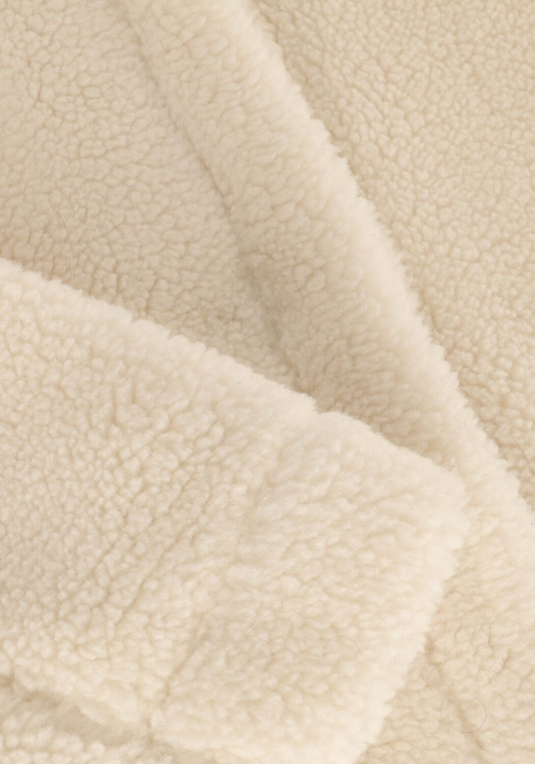 Ecru IBANA Teddy-Jacke CHER - large