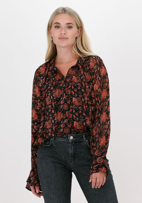 Rote SCOTCH & SODA Bluse PRINTED SHEER RECYCLED POLYEST - large