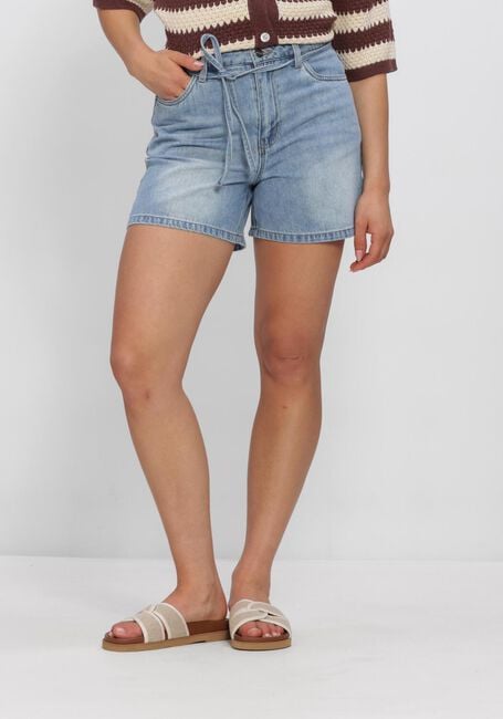 Blaue OBJECT Kurze Hosen OBJROSIE MW LO DENIM SHORT - large