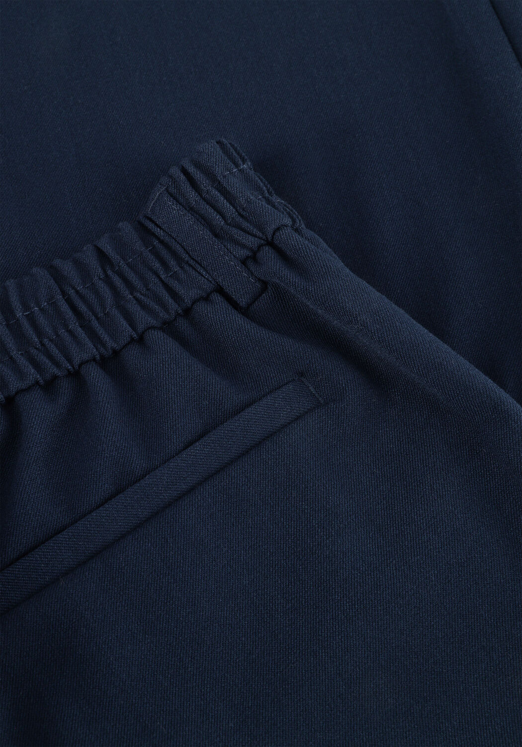 Dunkelblau OBJECT Weite Hose OBJLISA WIDE PANT - large