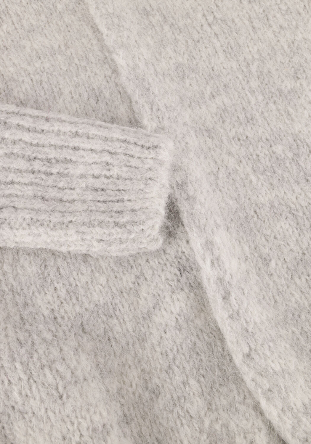 Graue KNIT-TED Strickjacke BECKY - large