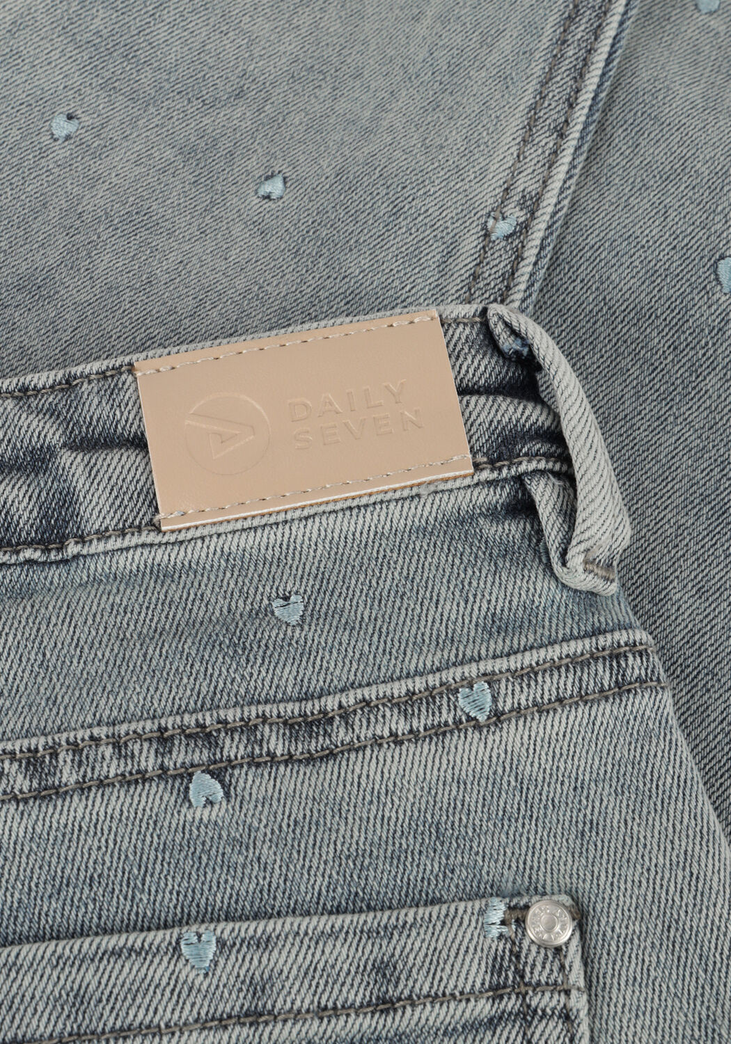 Graue DAILY7 Straight leg jeans 2500 MOM FIT ALL OVER PRINT - large