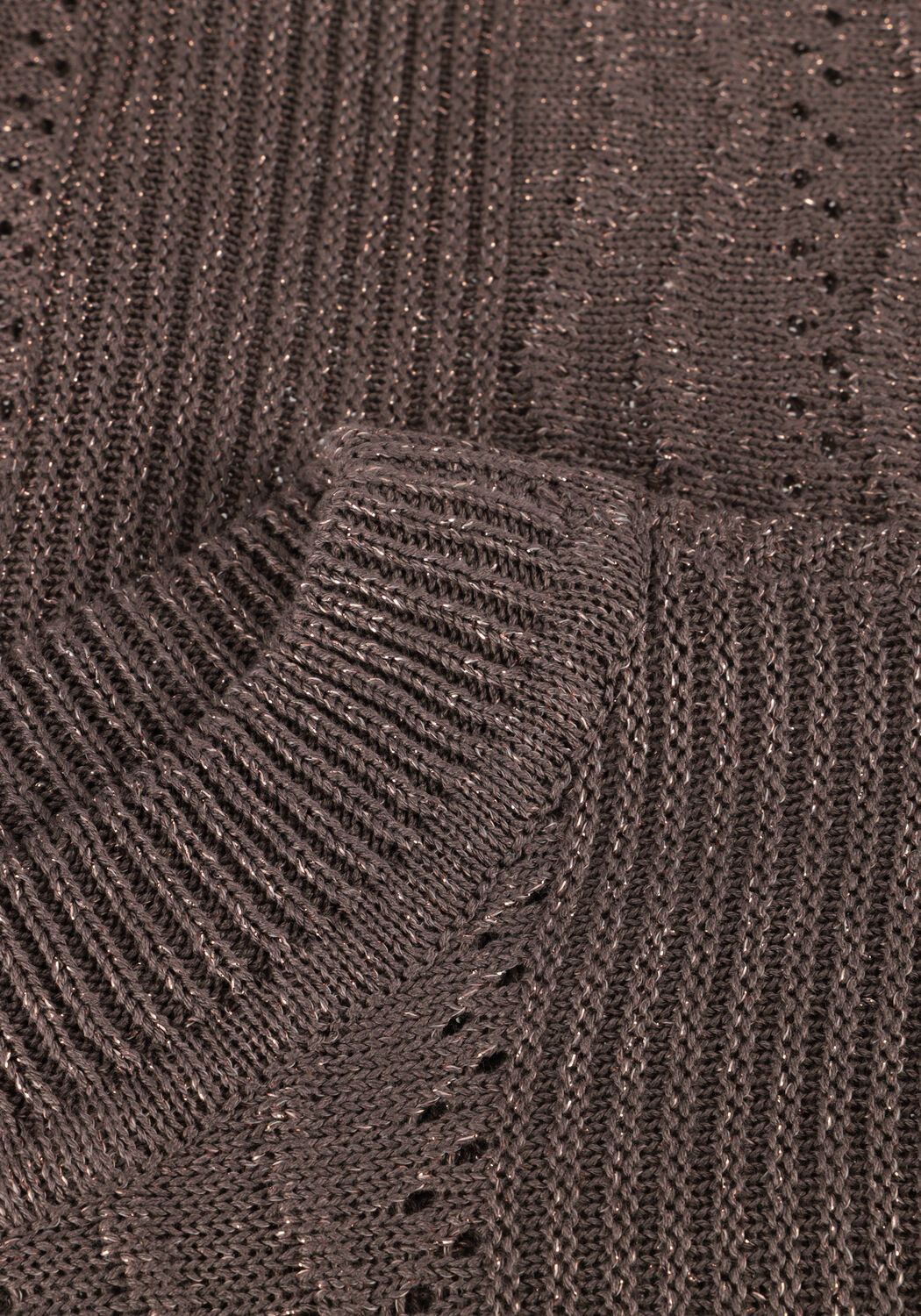 Gr&uuml;ne OBJECT T-shirt OBJFRIELLA KNIT S/S SLI PULLOVER - large