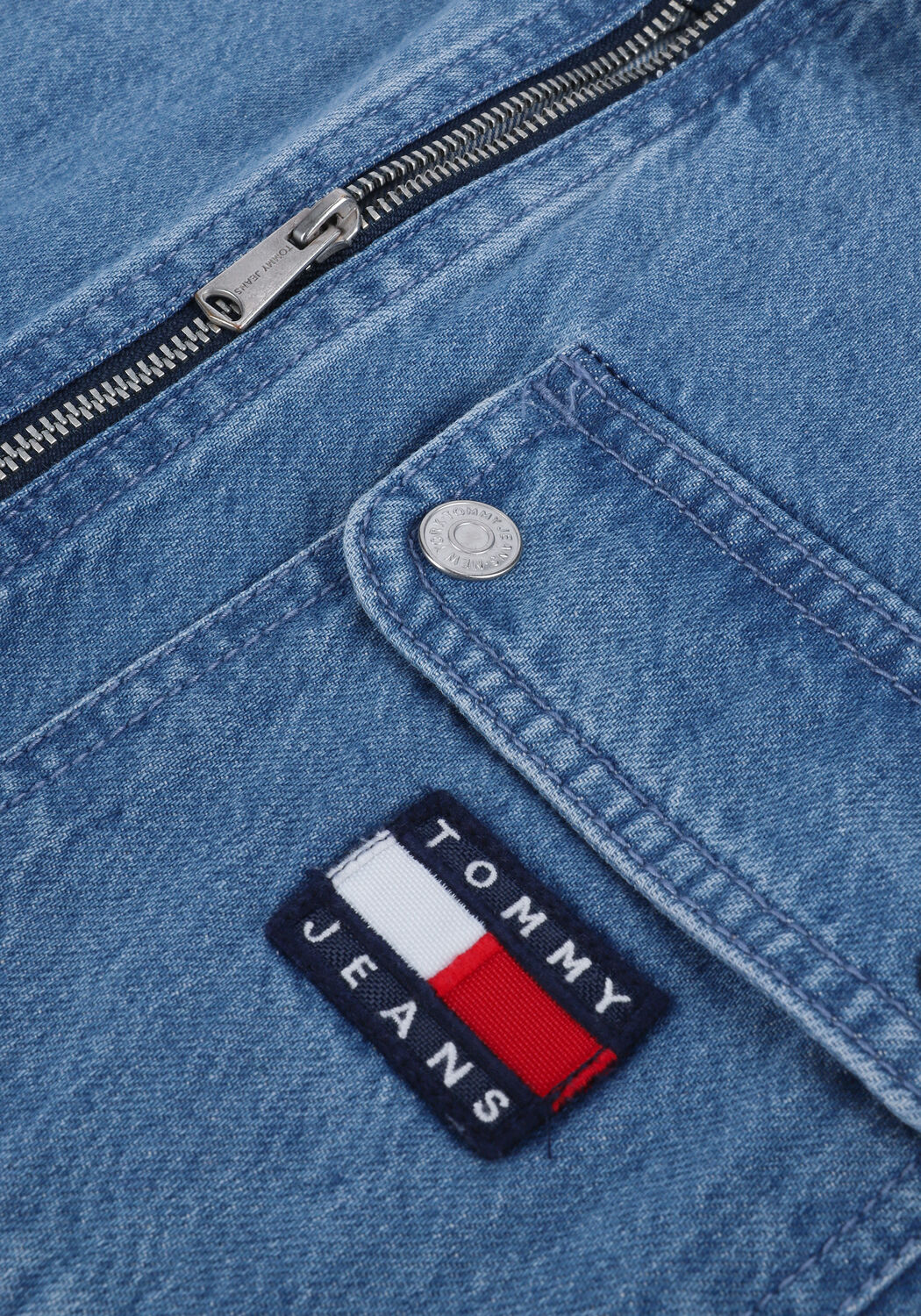 Hellblau TOMMY JEANS Playsuits TJW BADGE DENIM PLAYSUIT - large