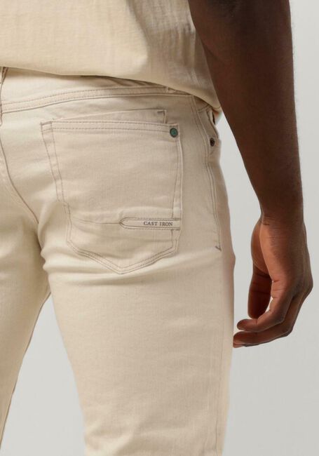 Ecru CAST IRON Skinny jeans SHIFTBLACK TAPERED ECRU DENIM - large