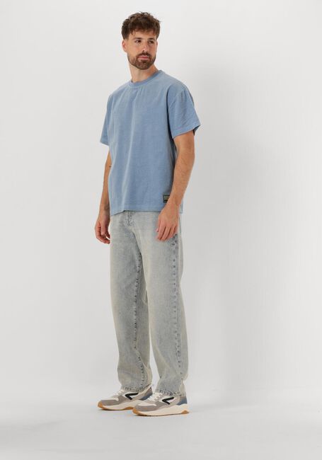 Hellblau ANERKJENDT T-shirt AKVILLADS CORDUROY S/S TEE - large