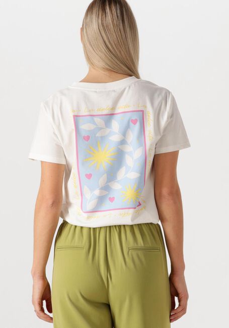 Weiße YDENCE T-shirt T-SHIRT LA DOLCE VITA - large