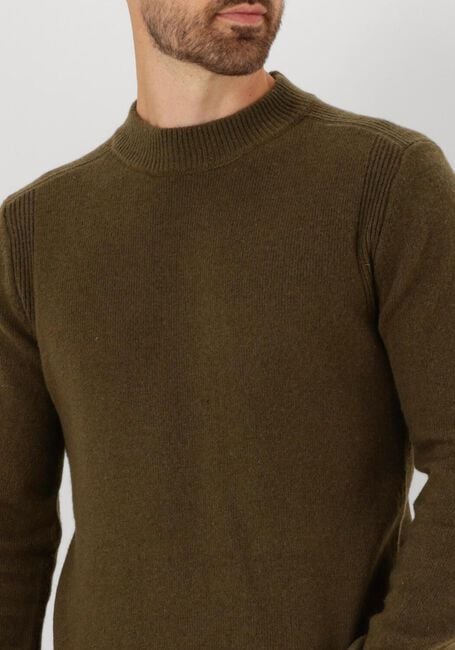 Olive ANERKJENDT Pullover AKRICO LAMBSWOOL KNIT - large