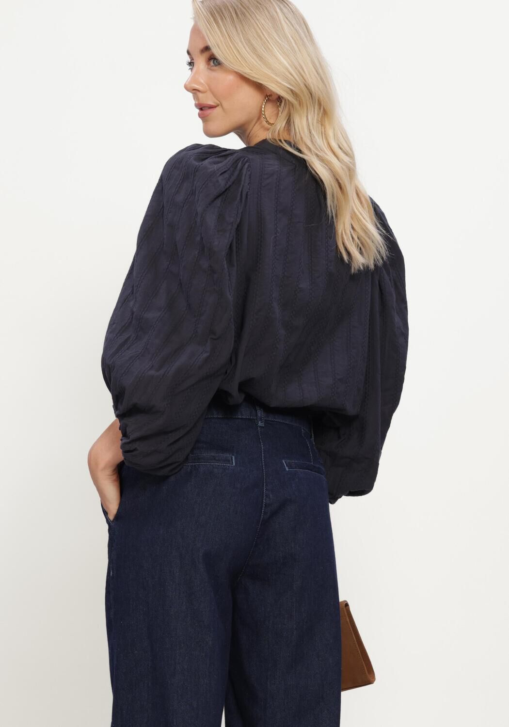 Blaue VANESSA BRUNO Blusen BELL - large