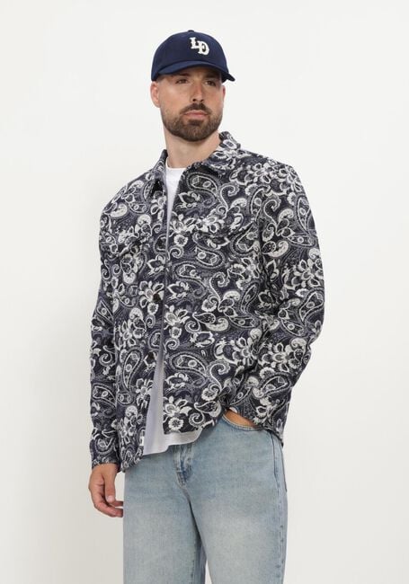 Dunkelblau ANERKJENDT Overshirt AKOSCAR CASTER2 JACQ OVERSHIRT - large