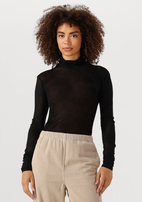 Schwarze AMERICAN VINTAGE Top MASSACHUSETTS - large
