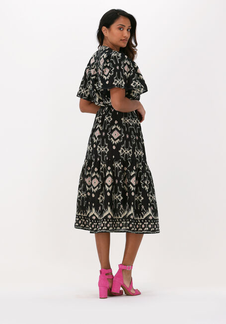 Schwarze MKT STUDIO Midikleid RACHADY - large