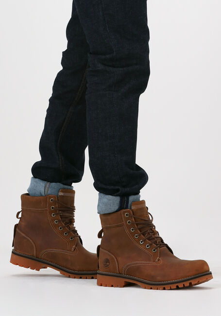 Braune TIMBERLAND Schnürboots RUGGED 6IN - large