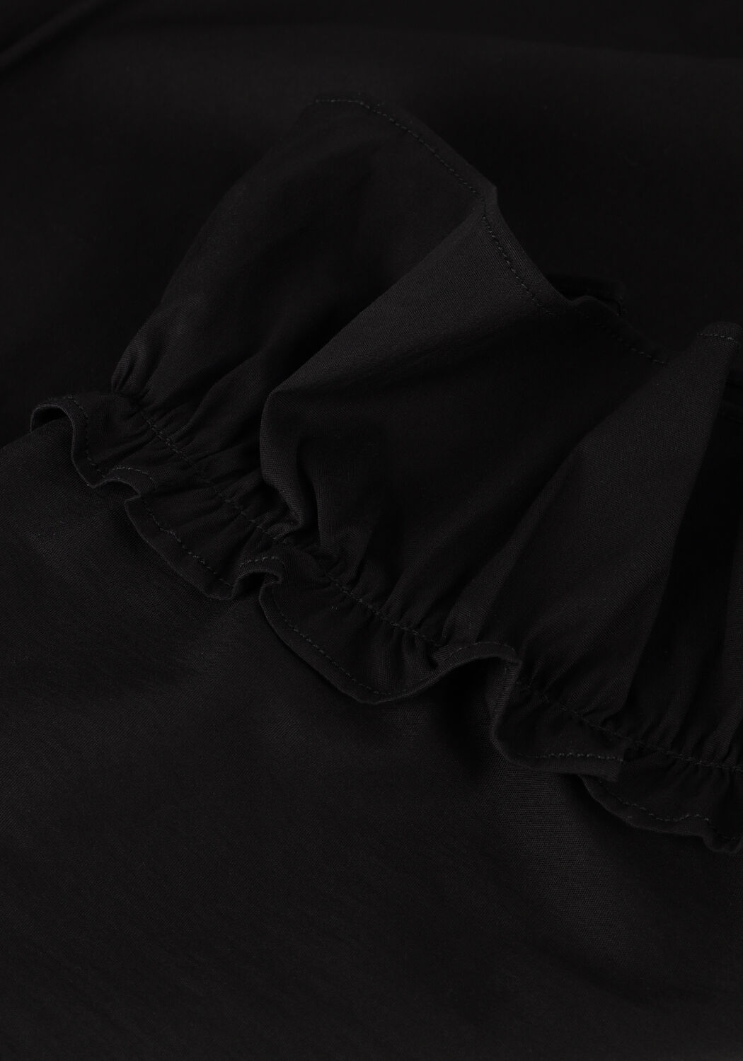 Schwarze CO'COUTURE Top ELLIE FRILL TOP - large