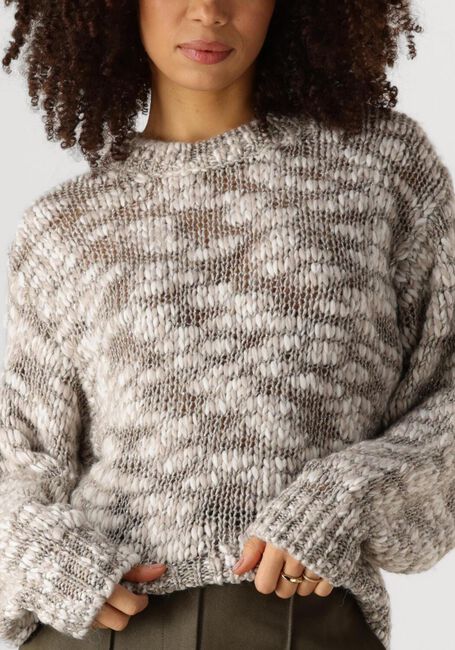 Taupe NUKUS Pullover MORENO PULLOVER - large