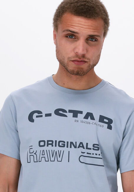 Hellblau G-STAR RAW T-shirt ORIGINALS R T - large