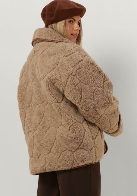 Braune FABIENNE CHAPOT Teddy-Jacke MERLIN JACKET - large