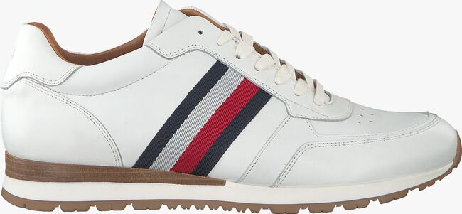 Weiße TOMMY HILFIGER Sneaker low LUXURY CORPORATE LTH RUNNER - large