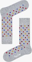 Graue HAPPY SOCKS Socken DOT - medium