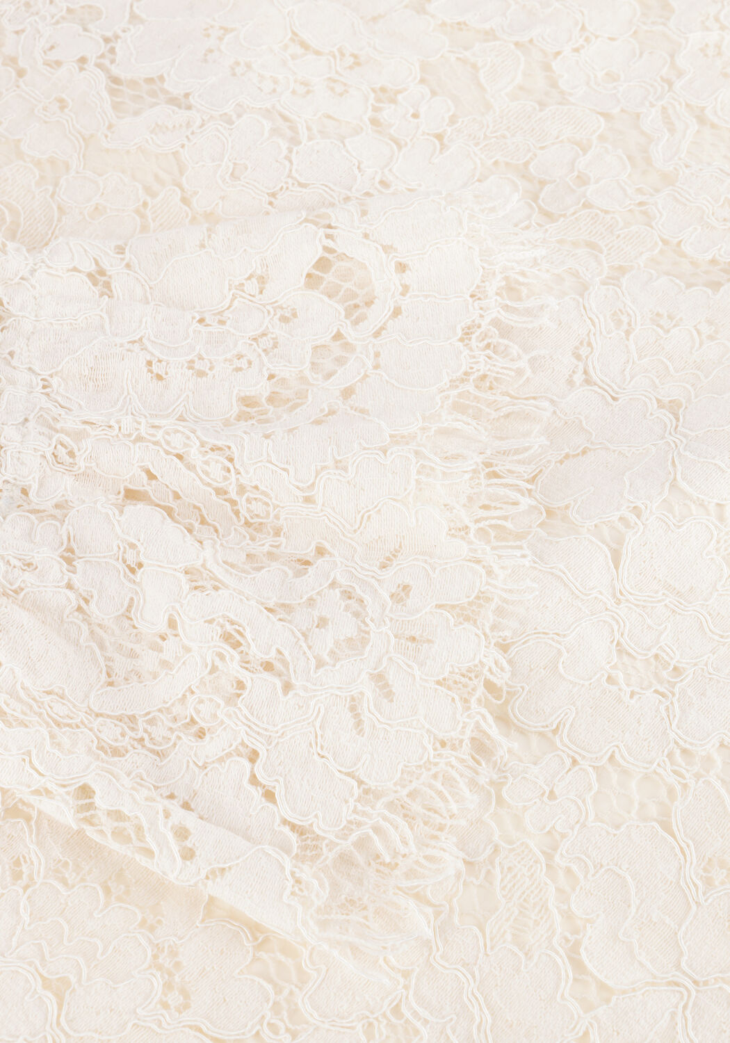 Ecru Y.A.S. Top YASPERLA LS LACE TOP S. NOOS - large