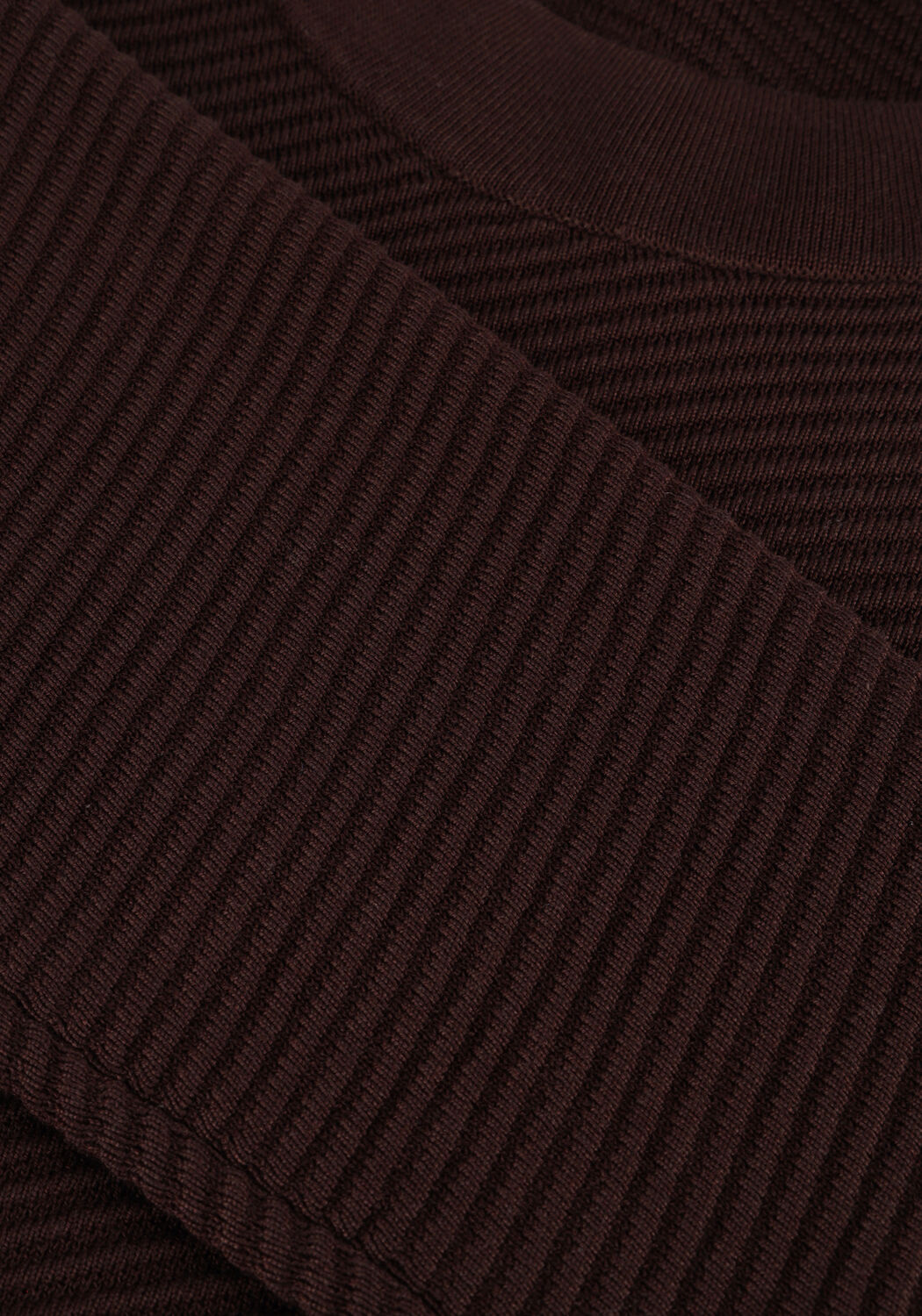 Braune CAST IRON Pullover MOCK NECK COTTON MODAL - large