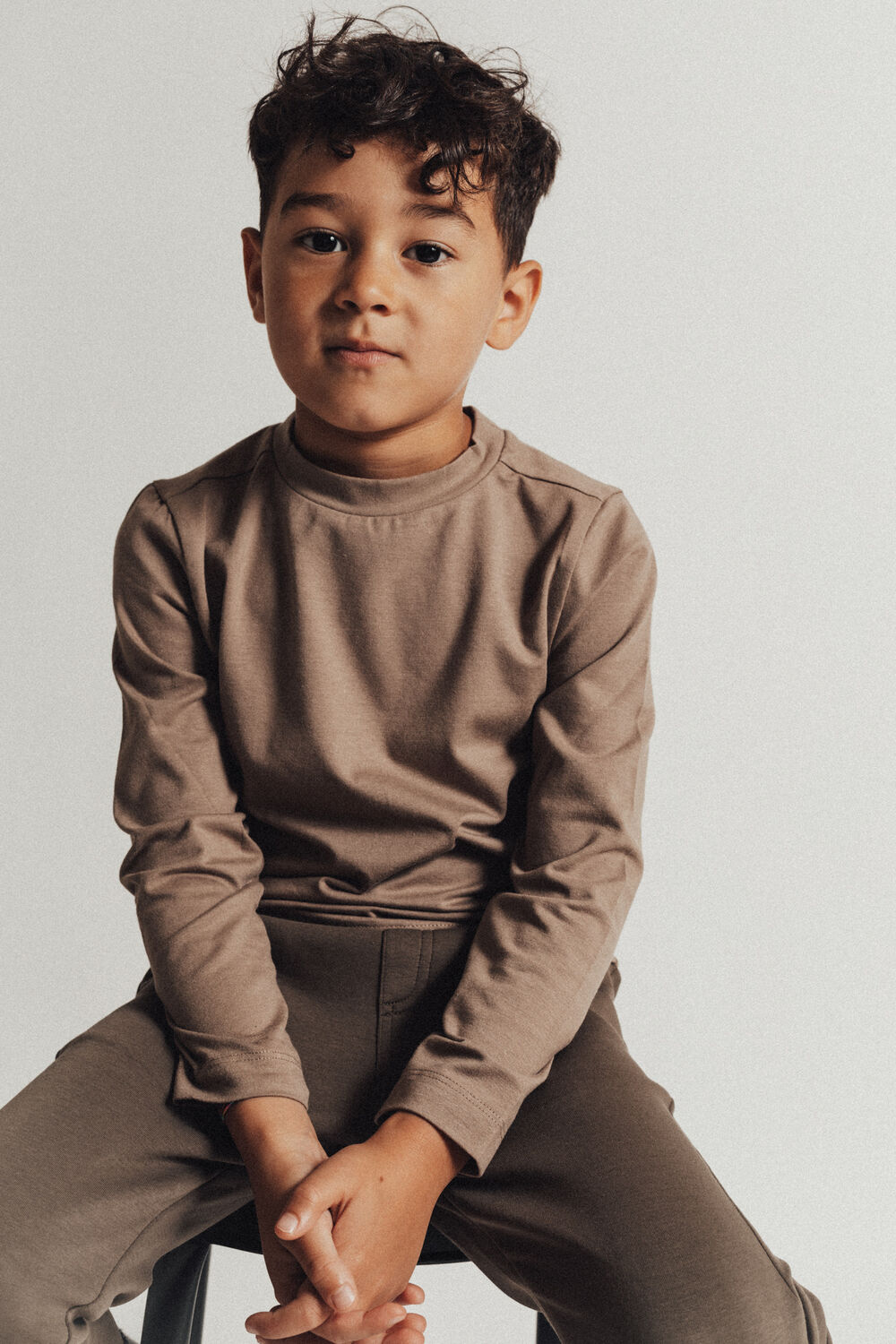 Taupe BAJE STUDIO Pullover ASH - large