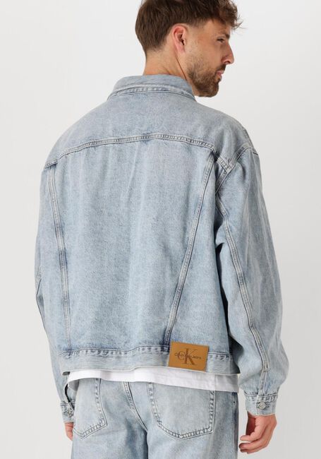 Blaue CALVIN KLEIN Jeansjacke RELAXED DENIM JACKET - large