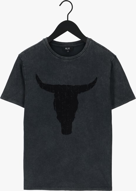 Schwarze ALIX THE LABEL T-shirt LADIES KNITTED BULL T-SHIRT - large