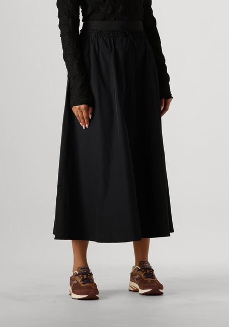 Schwarze SUMMUM Midirock SKIRT TAFT - large