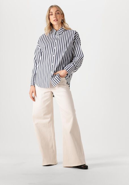 Weiße CC HEART Blusen CC HEART HARPER STRIPE BLOUSE - large