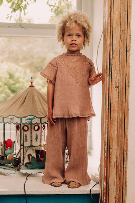 Braune BAJE STUDIO Hose GIAO - large