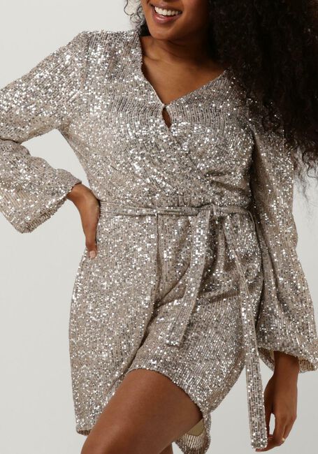 Silberne NOTRE-V Playsuits NV-BIBI PLAYSUIT GLITTER - large