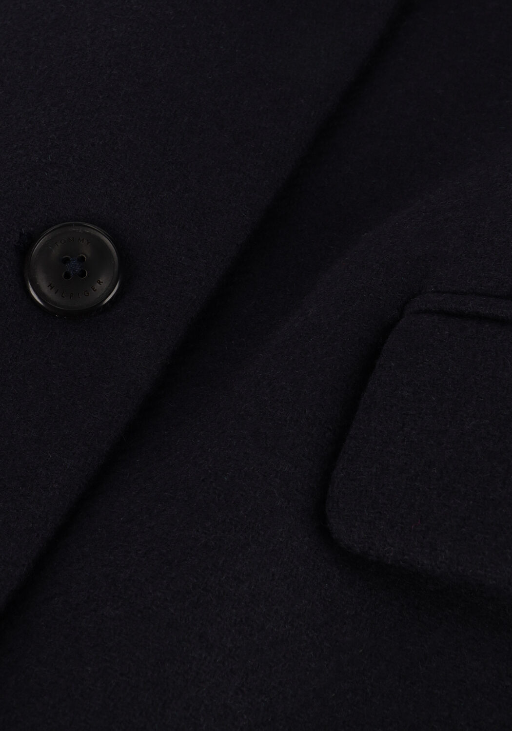 Dunkelblau TOMMY HILFIGER M&auml;ntel WOOL BLEND CLASSIC COAT - large