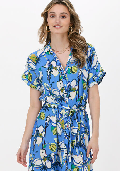 Blaue POM AMSTERDAM Midikleid LYNN LILY - large