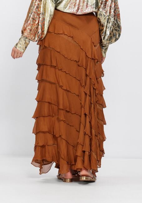 Braune MES DEMOISELLES Maxirock CHERRY - large