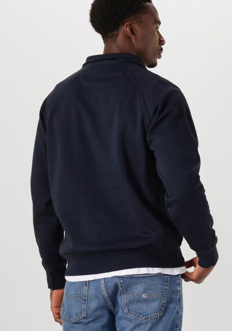Blaue BUTCHER OF BLUE Sweatshirt ARMY HALF ZIP - large