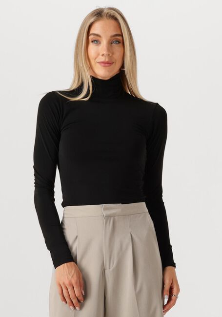 Schwarze NOTRE-V Rollkragenpullover NV-GELLIANA - large