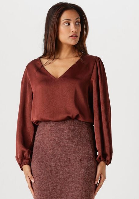 Braune YDENCE Blusen TOP NYMA - large