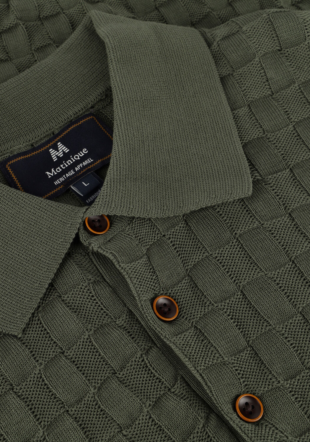 Gr&uuml;ne MATINIQUE Polo-Shirt MAPOLO BB HERITAGE - large