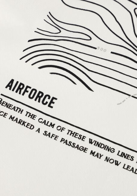 Wei&szlig;e AIRFORCE T-shirt GEB1287 - large