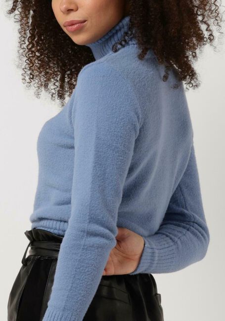 Blaue CATWALK JUNKIE Rollkragenpullover KN NAMARA - large