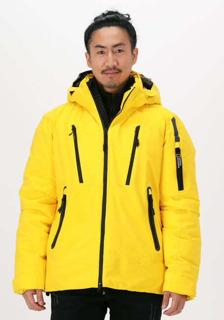 Gelbe NATIONAL GEOGRAPHIC Parkas HOODED ICONIC JACKET - large