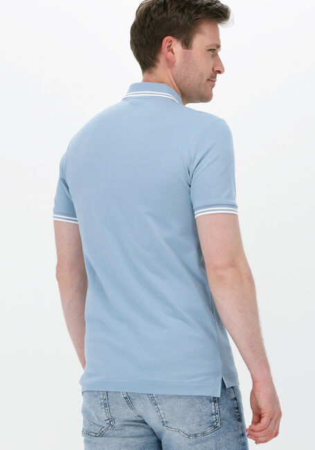 Blaue G-STAR RAW Polo-Shirt DUNDA SLIM STRIPE POLO S/S - large