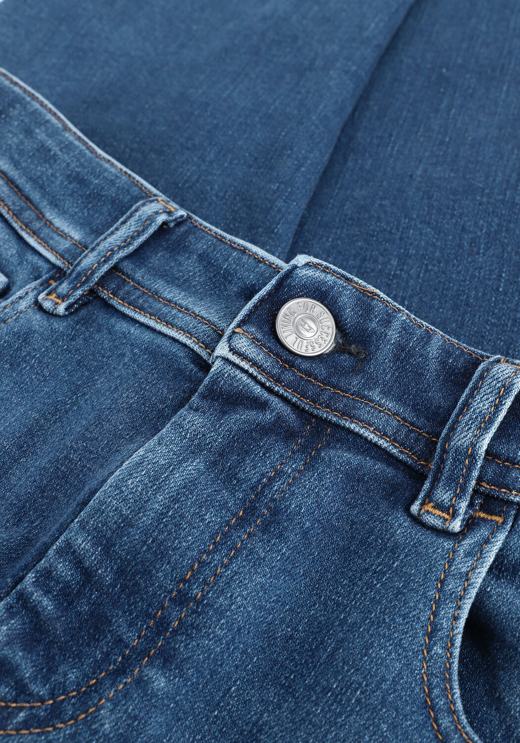 Dunkelblau DIESEL Skinny jeans 2017 SLANDY 09C21 - large